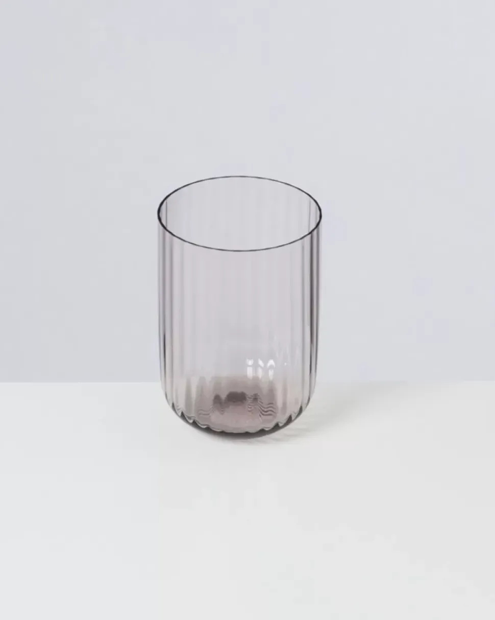 Joia Glas Riffled Amethist