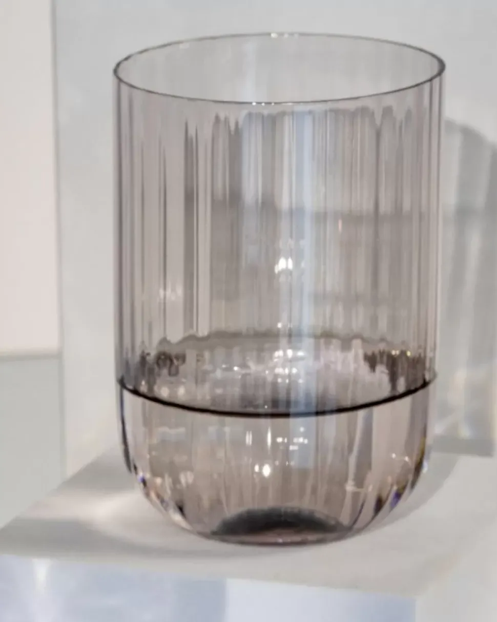 Joia Glas Riffled Amethist