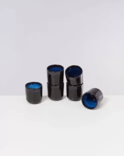Melides 6Er Set Becher Klein Deepseablue