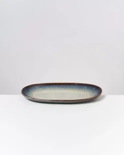 Melides Servierplatte L Forest Brown