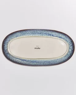 Melides Servierplatte L Forest Brown