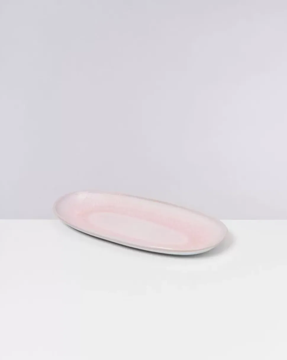 Melides Servierplatte L Rose