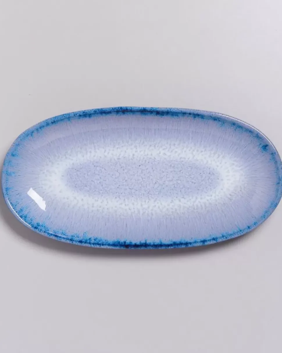 Melides Servierplatte L Whitewater