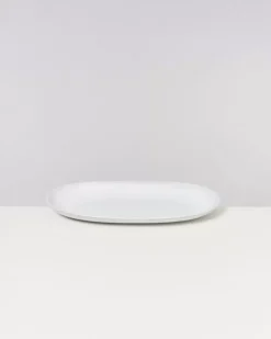 Melides Servierplatte L White