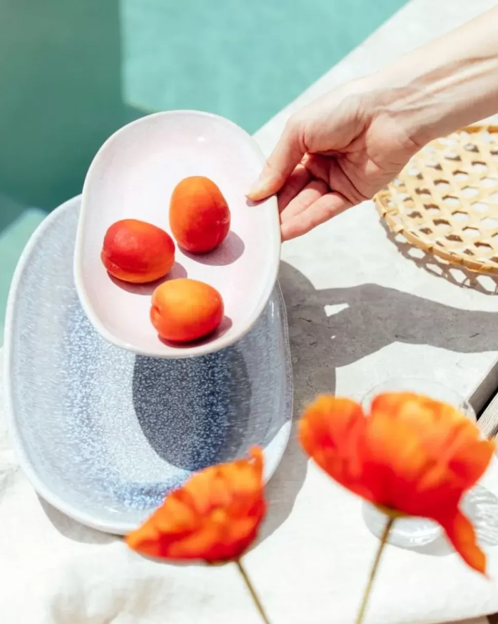 Melides Servierplatte M Rose