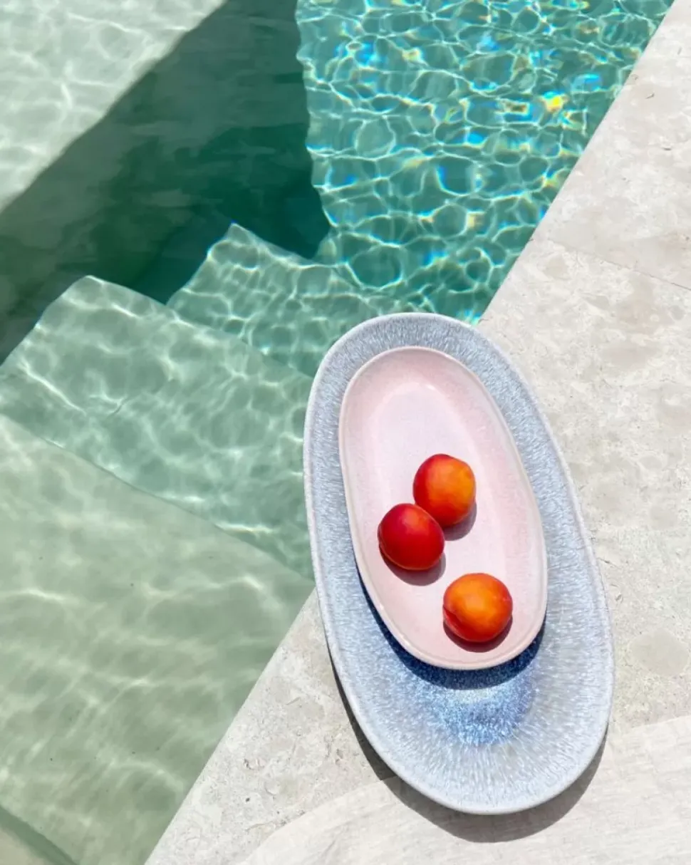 Melides Servierplatte M Rose