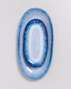 Melides Servierplatte M Whitewater