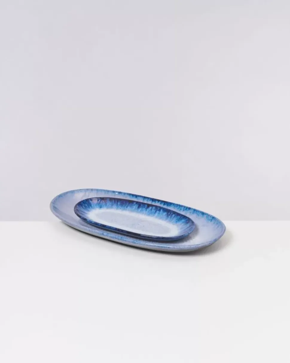 Melides Servierplatte M Whitewater