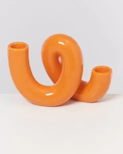 Motel A Miio X Ju Schnee Mala Kerzenstander Orange