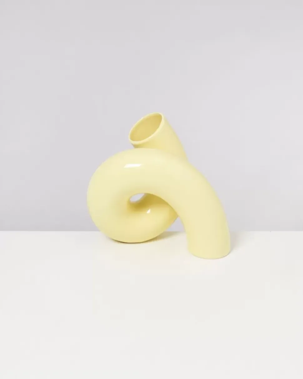 Motel A Miio X Ju Schnee Viparita Vase L Gelb