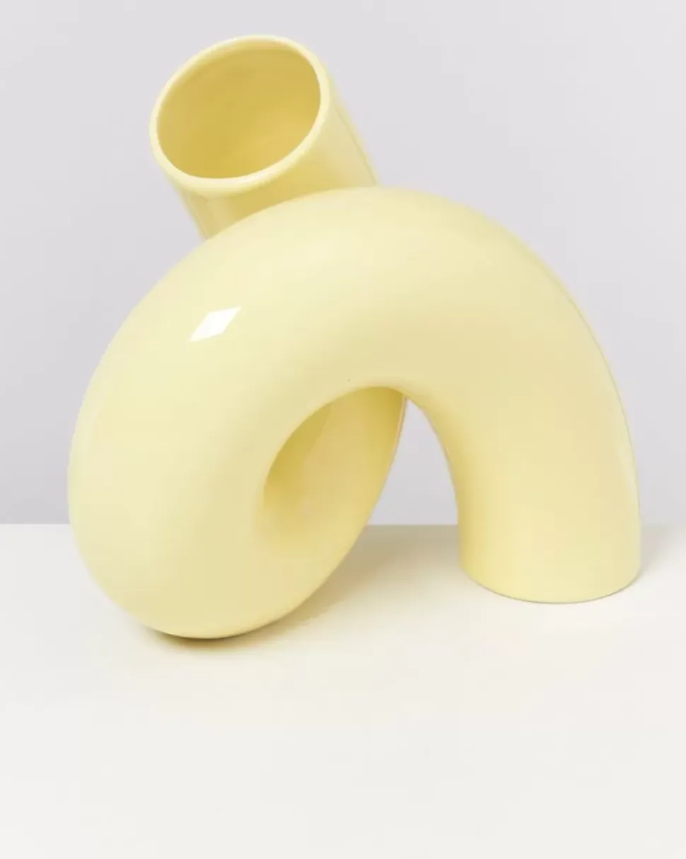 Motel A Miio X Ju Schnee Viparita Vase L Gelb