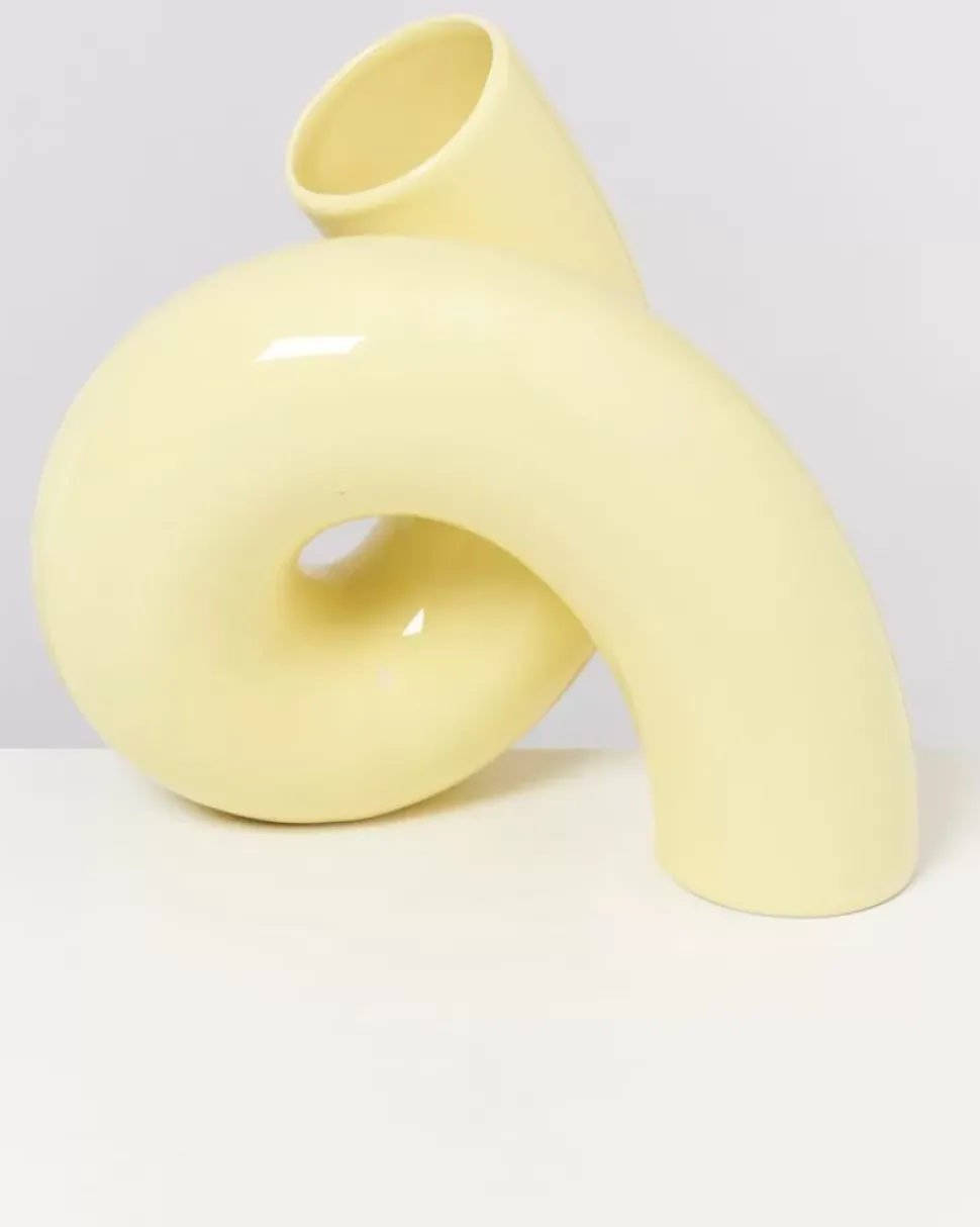 Motel A Miio X Ju Schnee Viparita Vase L Gelb