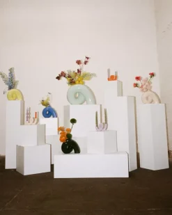 Motel A Miio X Ju Schnee Viparita Vase L Grun