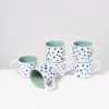 Nodoa 6Er Set Tasse Mint Mit Punkten