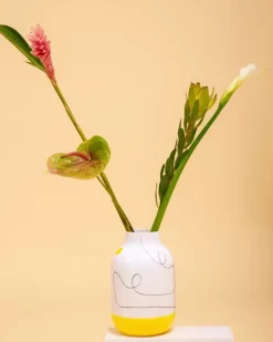 Nuno Vase L Arts White