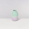 Nuno Vase M Pastellmint Lila