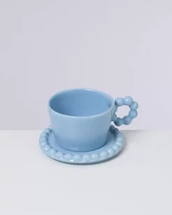 Seia Tasse Flor Hellblau