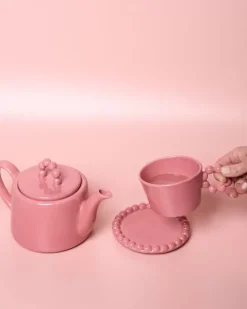 Seia Untertasse Flor Rosa