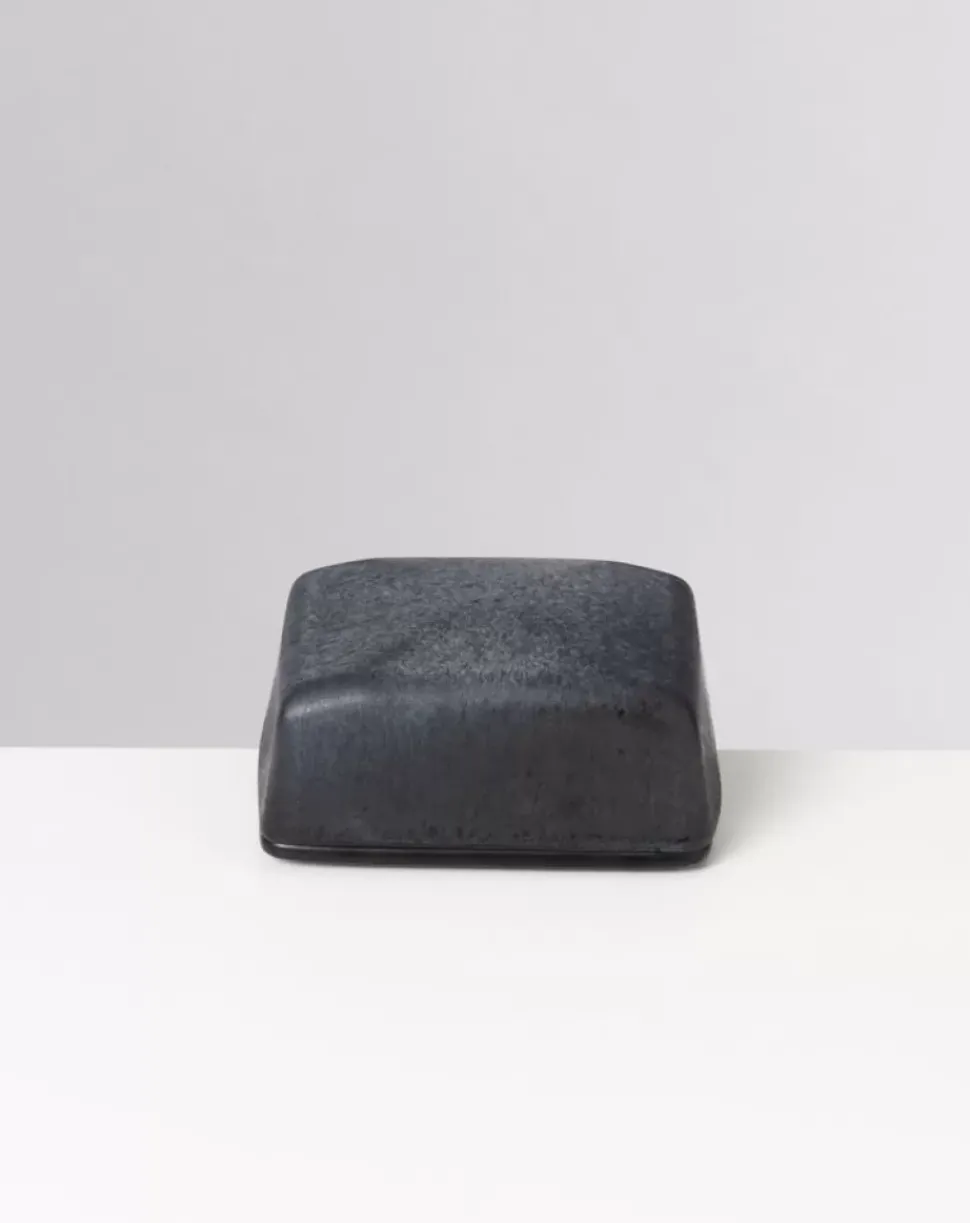 Sintra Butterdose Schwarz