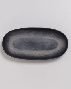 Sintra Servierplatte L Schwarz