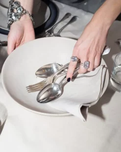 Sintra Servierschale Klein Flach Sand