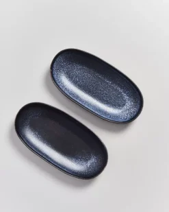 Turmalina Servierplatte M Schwarz