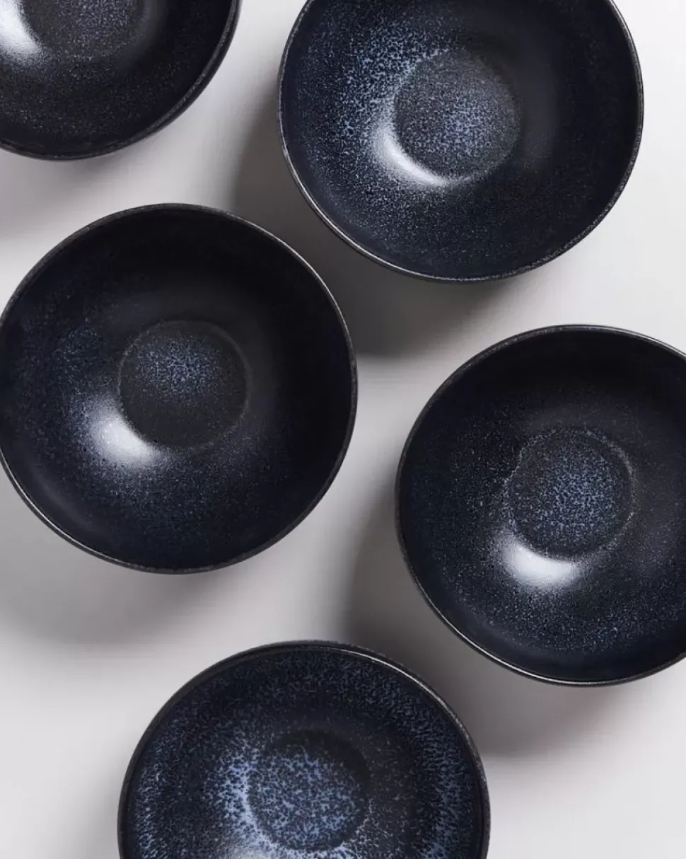 Turmalina Suppenschale Schwarz