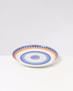 Verao Servierplatte Xl Rund Blau Orange