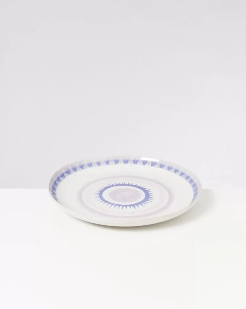 Verao Servierplatte Xl Rund Lila Blau