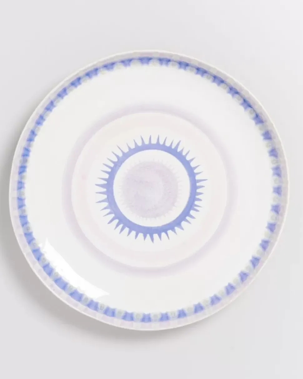 Verao Servierplatte Xl Rund Lila Blau