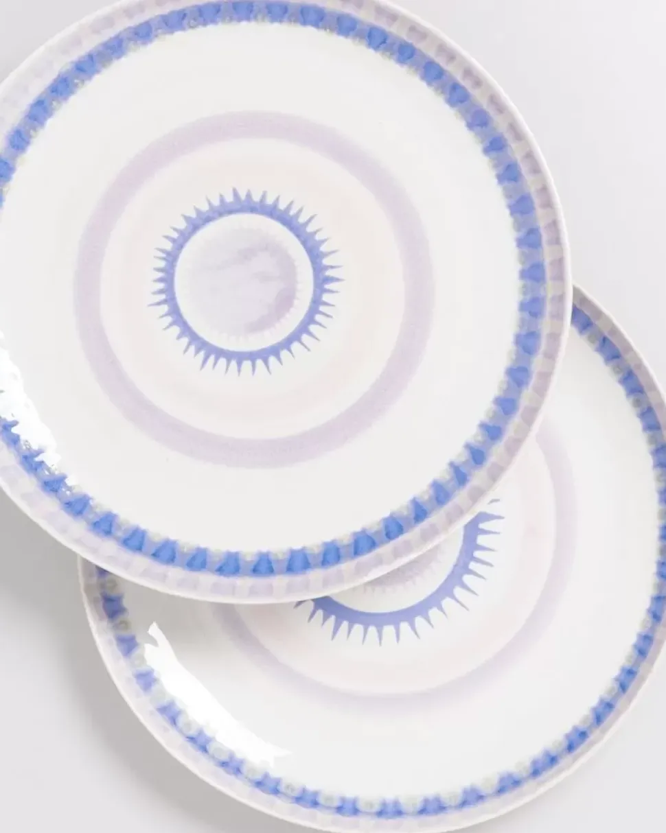 Verao Servierplatte Xl Rund Lila Blau