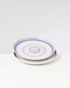 Verao Servierplatte Xl Rund Lila Blau