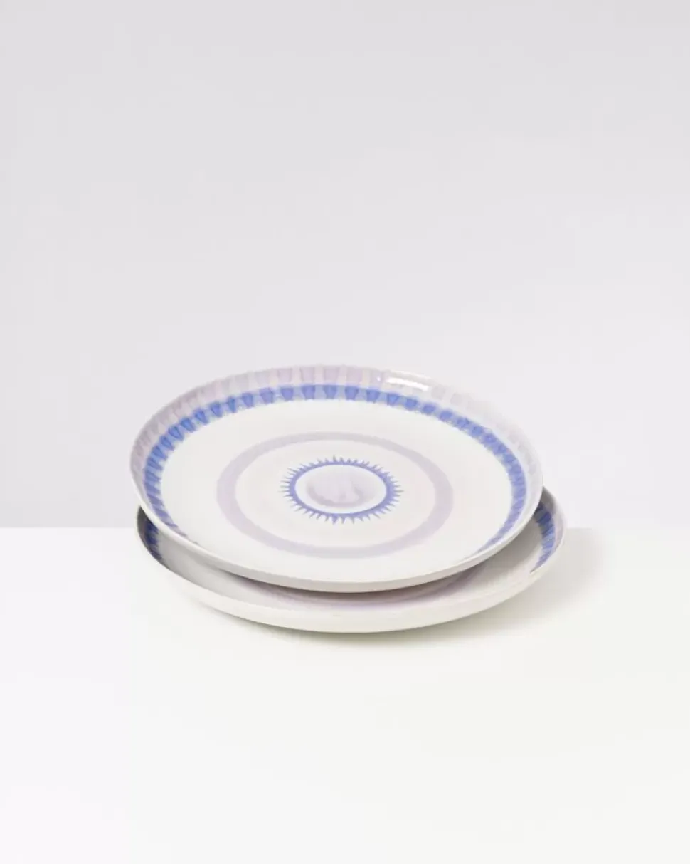 Verao Servierplatte Xl Rund Lila Blau