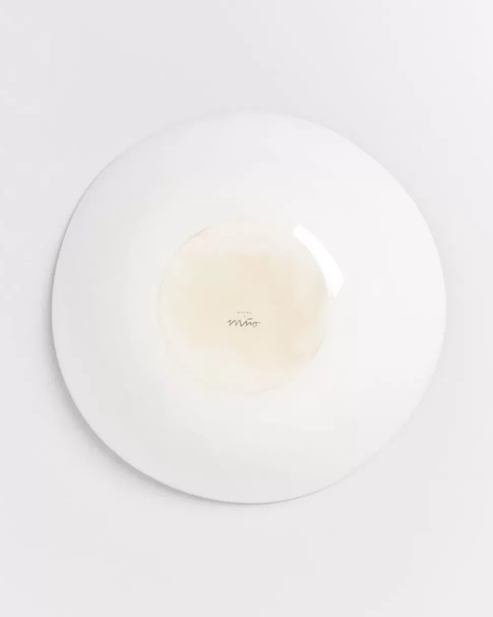 Verao Servierschale Gros Flach Rosa Blau