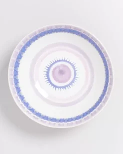 Verao Servierschale Gros Flach Lila Blau