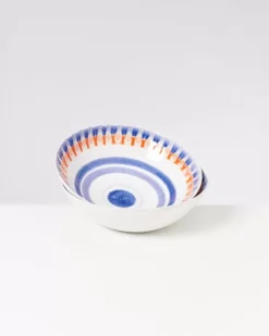 Verao Servierschale Gros Flach Blau Orange