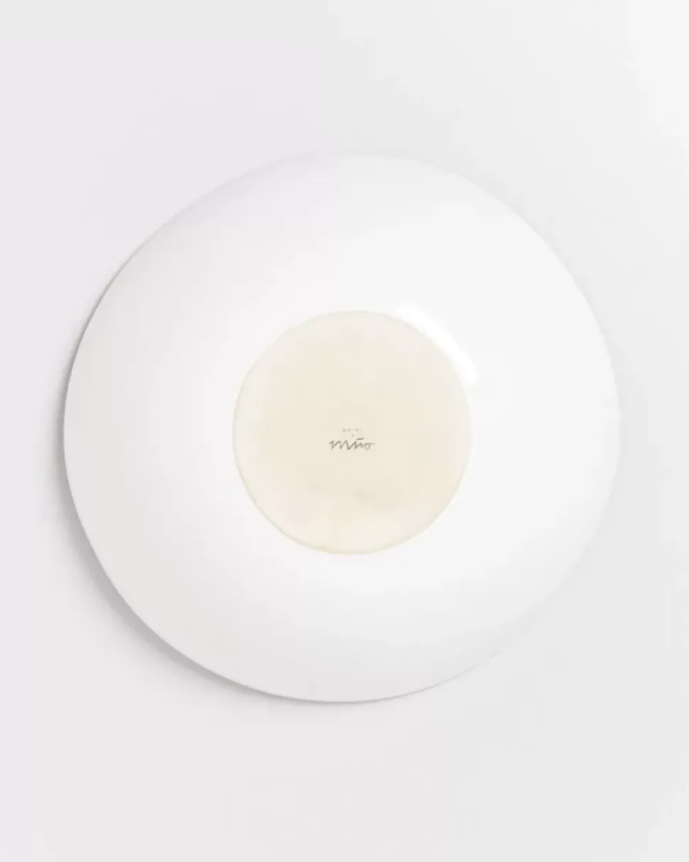 Verao Servierschale Gros Flach Blau Orange