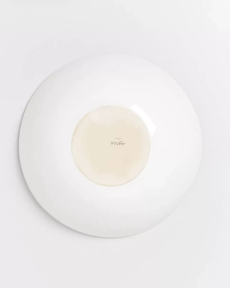 Verao Servierschale Gros Flach Gelb Grun